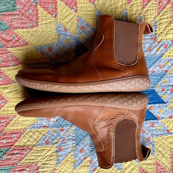Vivobarefoot Geo Chelsea Leather Boots Sz 42 11 Fall Winter Autumn Cozy Comfort - Picture 3 of 11
